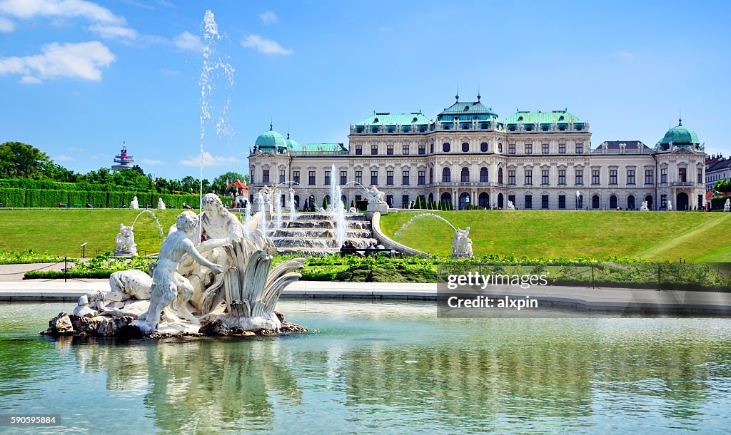 Palacio Belvedere en Viena