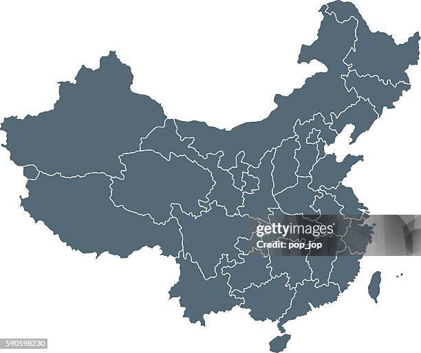 china map - beijing map stock illustrations