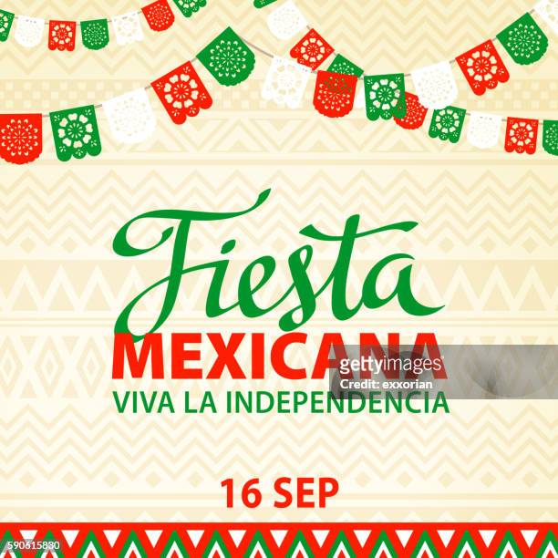mexican fiesta - traditional festival stock illustrations
