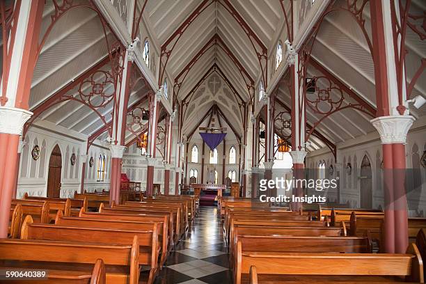 Nave Of The San Marcos Church, Designed By Gustave Eiffel, Arica, Arica And Parinacota Region, Chile.