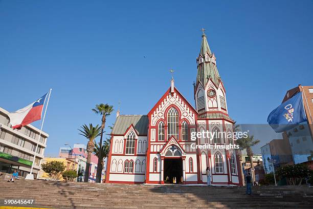 San Marcos Church, Designed By Gustave Eiffel, Arica, Arica And Parinacota Region, Chile.