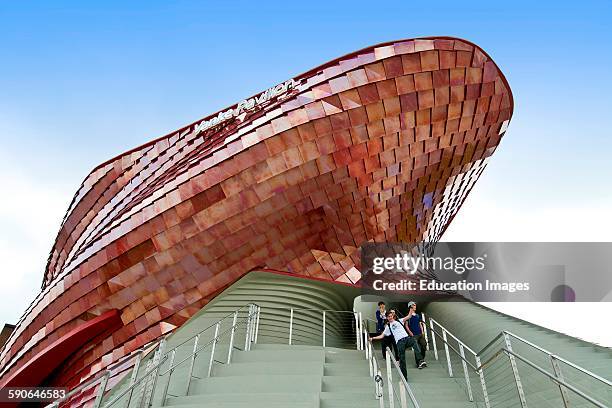 China Pavilion. Theme Land of Hope. Food For Life. Expo Milano 2015.