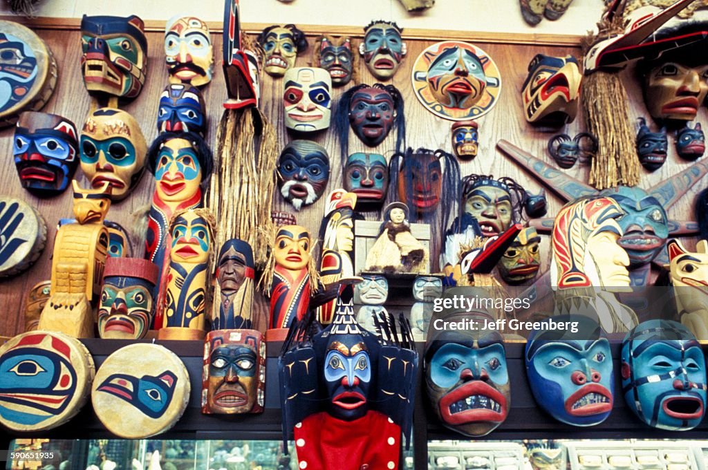 Tlingit and Haida Ceremonial Masks, Juneau, Alaska