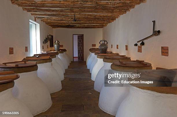 Baena, Olive oil Cellar, Nunez de Prado, Route of the Caliphate, Cordoba province, Andalusia, Spain.
