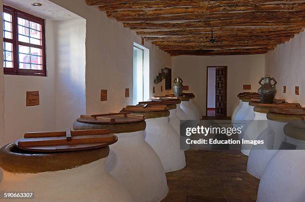 Baena, Olive oil Cellar, Nunez de Prado, Route of the Caliphate, Cordoba province, Andalusia, Spain.