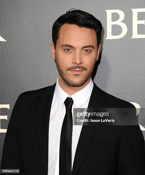 Actor Jack Huston attends the premiere of "Ben-Hur" at TCL Chinese Theatre IMAX on August 16, 2016 in Hollywood, California.