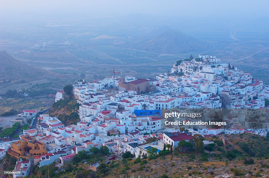 Mojacar, Old town, Almeria province, Andalusia, Spain
