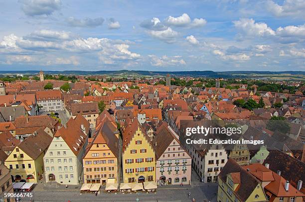 Rothenberg ob der Tauber, Romantic Road, Romantische Strasse, Franconia, Bavaria, Germany, Europe.