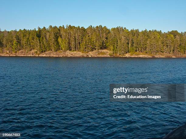 Ontario, Quetico Park, Lake Kawnipi, wilderness.