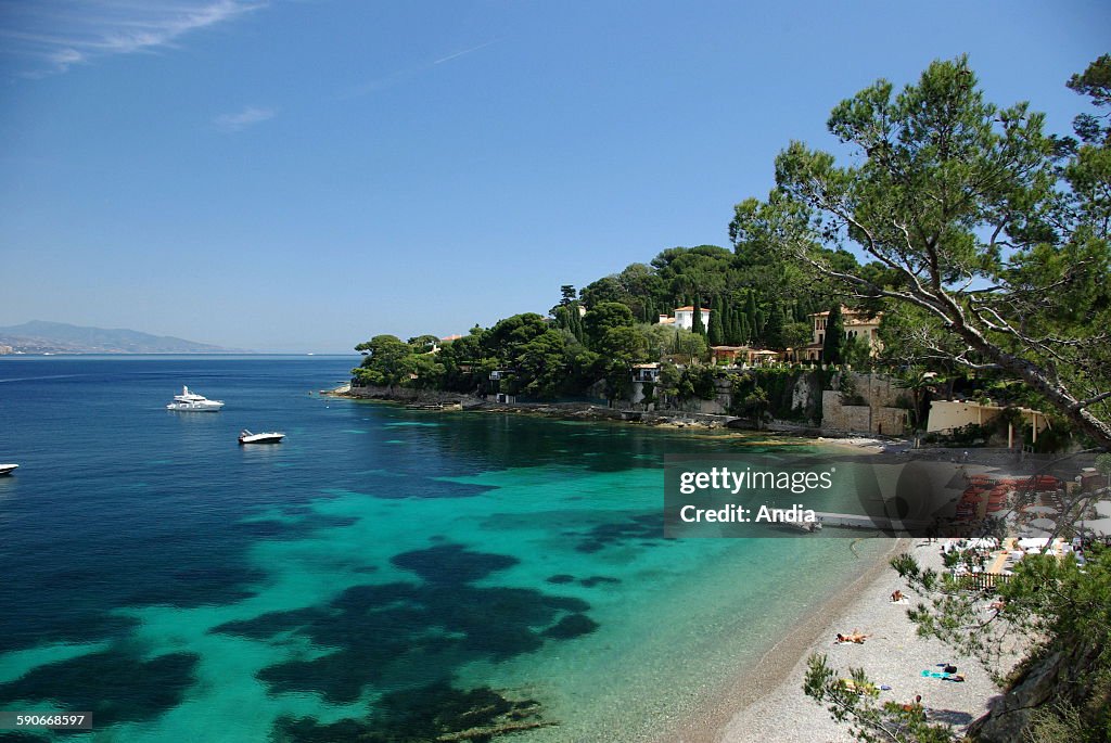Saint-Jean Cap Ferrat La Paloma beach, tourists and boats News