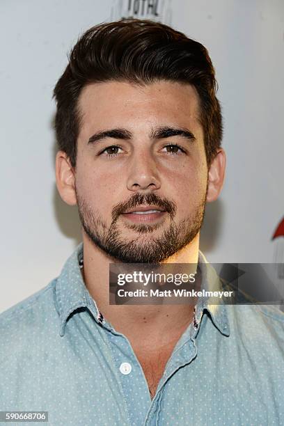 Actor John Deluca attends MJ Dougherty's 'Life Lessons from a Total Failure' book launch party at The Sandbox on August 16, 2016 in Los Angeles,...