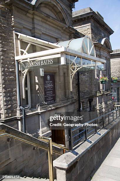 Historic Turkish Baths building, Harrogate, Yorkshire, England, UK.