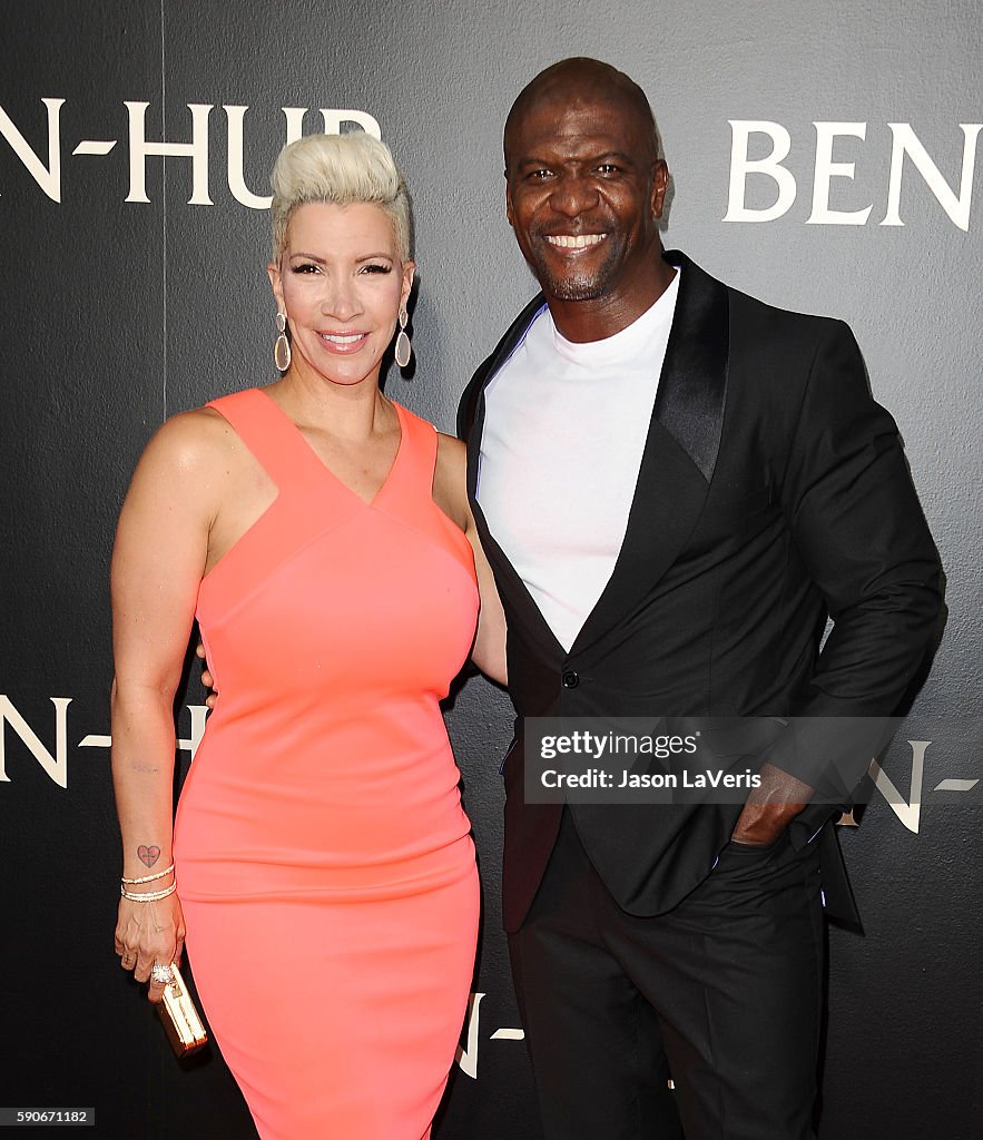 Premiere Of Paramount Pictures' "Ben-Hur" - Arrivals