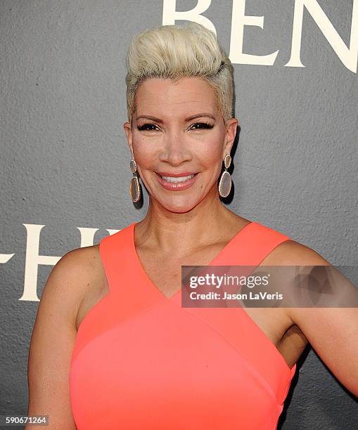 Rebecca King-Crews attends the premiere of "Ben-Hur" at TCL Chinese Theatre IMAX on August 16, 2016 in Hollywood, California.