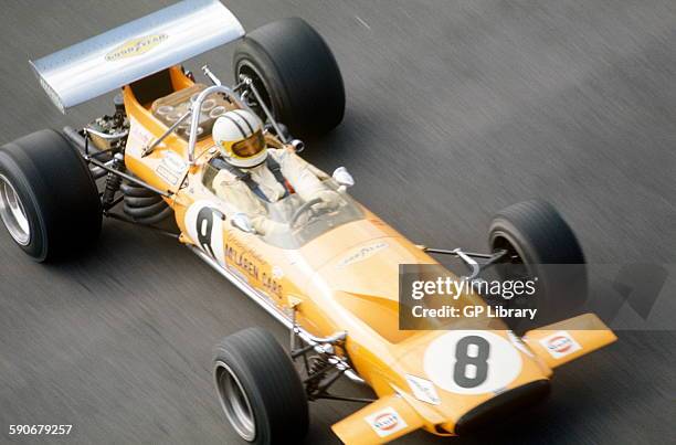 Denny Hulme in a McLaren Cosworth M19A, Monaco GP, Monte Carlo, 23 May 1971.