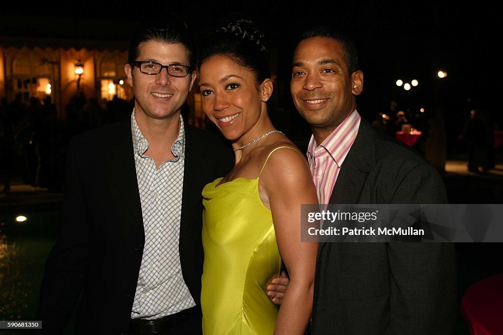 Frank Cilione, Yvonne Rhea and John Rhea attend Russell Simmons' Art ...
