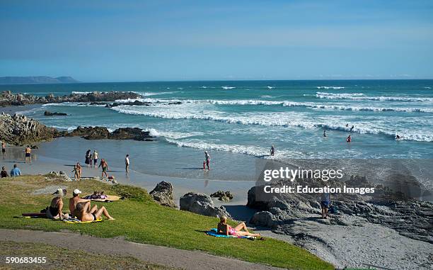 Grotto Beach near Hermanus Western Cape South Africa Fernkloof Nature Reserve.