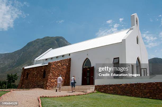 Wine tasting room at Ataraxia winery Western Cape South Africa On the Hemel En Aarde wine route close to Hermanus.