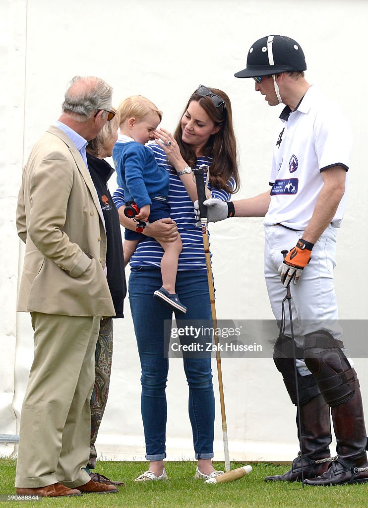 UK - Gigaset Charity Polo Match at Beaufort Polo Club in Tetbury