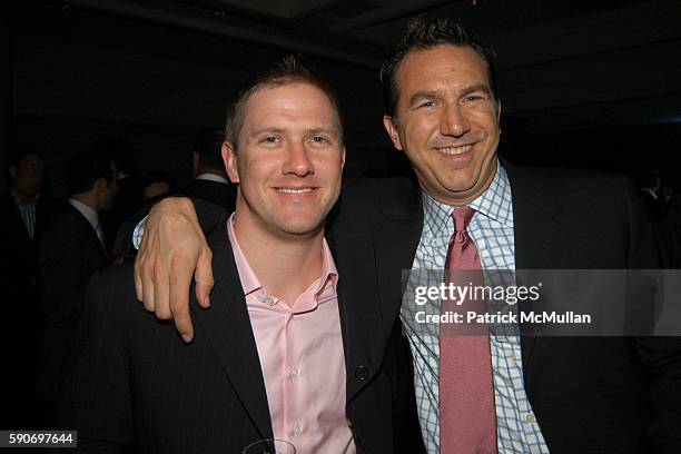 Kyle Neyer and Kurt Wagner attend 16th Annual GLAAD Media Awards at Marriot Marquis on March 28, 2005 in New York City.