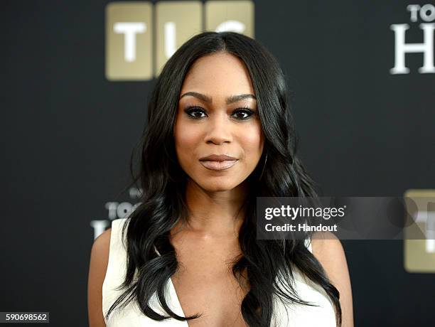 In this handout photo provided by Discovery, Actress Ashley Love-Mills attends TLC "Too Close To Home" Screening at The Paley Center for Media on...