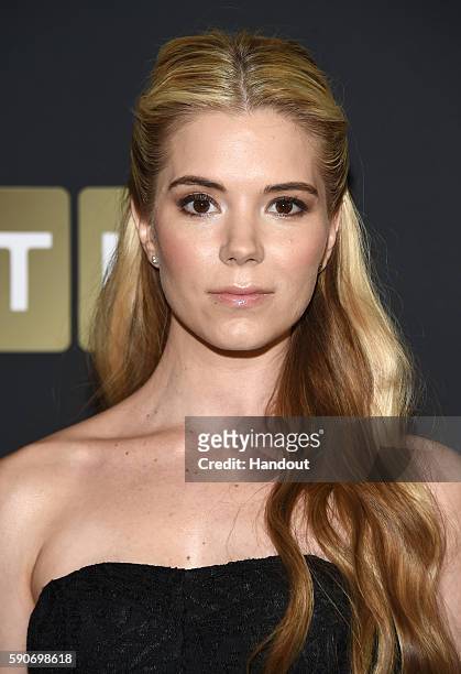 In this handout photo provided by Discovery, Actress Brooke Anne Smith attends TLC "Too Close To Home" Screening at The Paley Center for Media on...