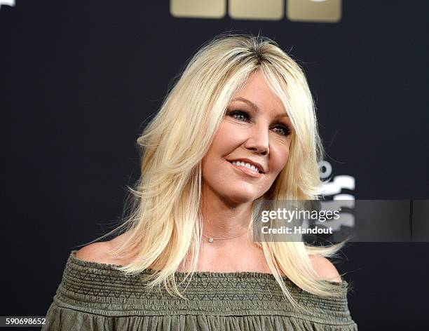 In this handout photo provided by Discovery, Actress Heather Locklear attends TLC "Too Close To Home" Screening at The Paley Center for Media on...