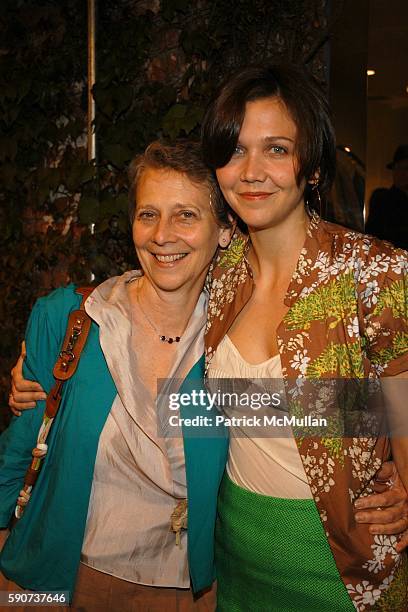 Naomi Foner and Maggie Gyllenhaal attend The Opening of MARNI’s Los Angeles Boutique hosted by Designer Consuelo Castiglioni at Marni Boutique on...