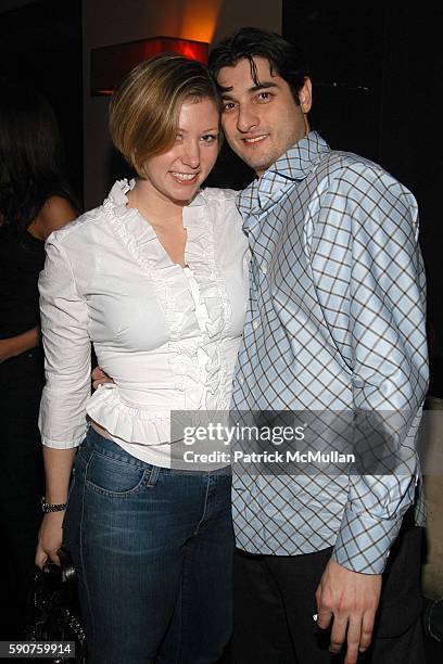 Holly Bolton and Mike Fakellis attend 3H's 23rd Birthday Party at Lobby on March 10, 2005 in New York City.