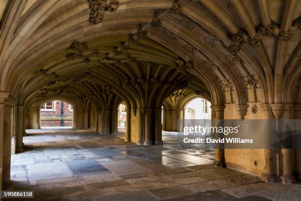 arches under the chapel at lincoln's inn - holborn stock pictures, royalty-free photos & images