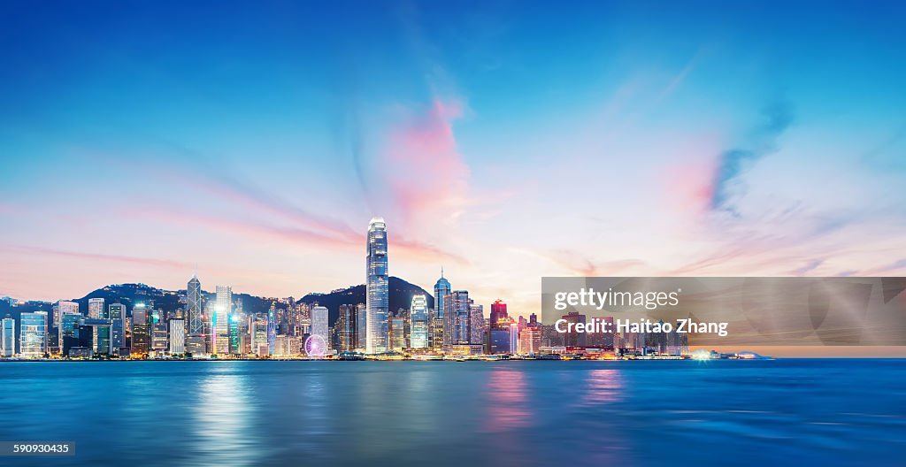 Hongkong by night