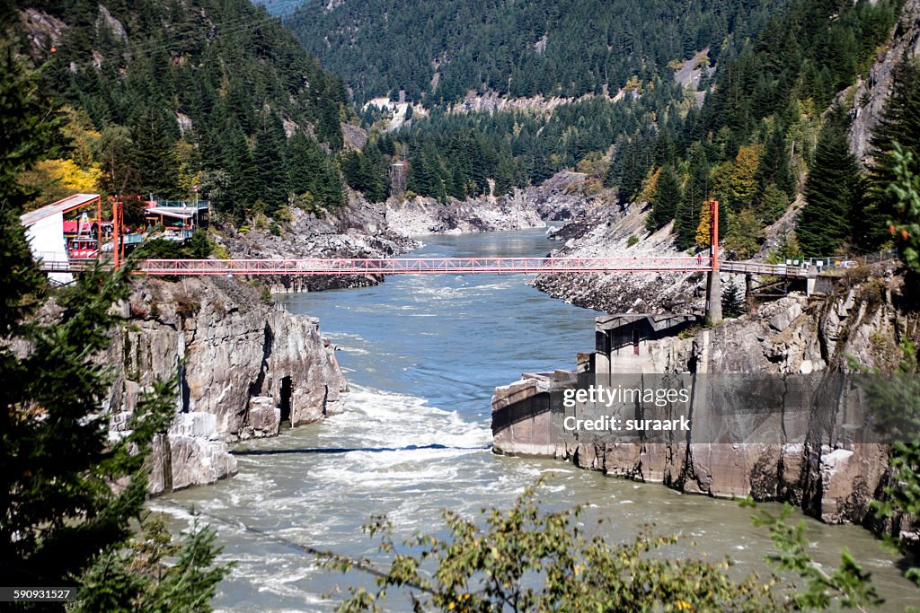 Hells Gate Features Hells Gate British Columbia Canada High-Res Stock Photo - Getty Images