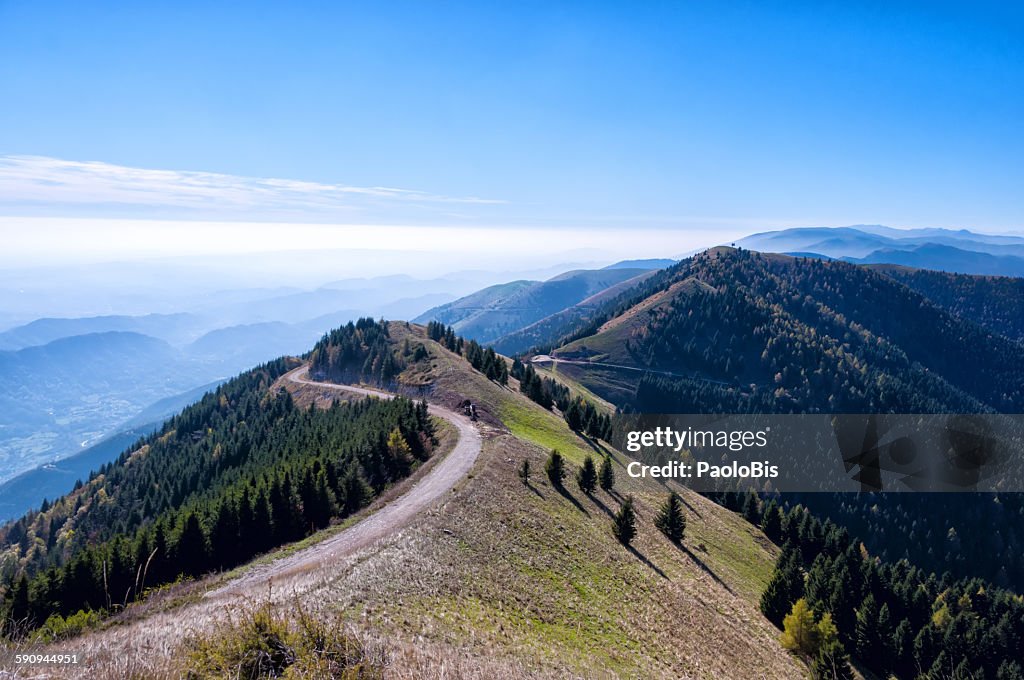 Col Visentin View Of Treviso Alps Seen From The Col Visentin High-Res Stock Photo ...