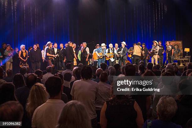 Vince Gill, Delbert McClinton, Emmylou Harris, Chris Stapleton, Sam Bush, Lyle Lovett, Terry Allen, Angaleena Presley, Joe Ely, Gary Nicholson,...