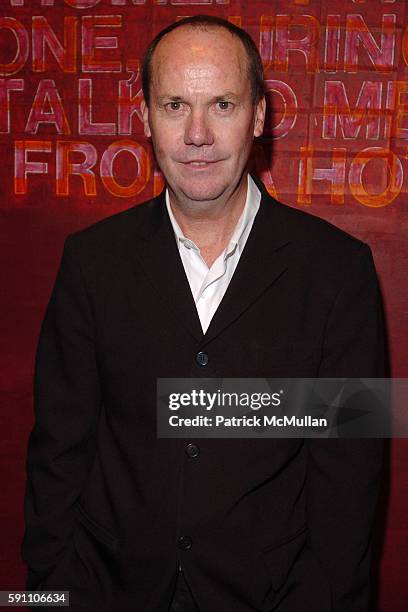 Richard Prince attends The Opening Reception of Richard Prince: Check Paintings at Gagosian Gallery on February 24, 2005 in Beverly Hills, California.