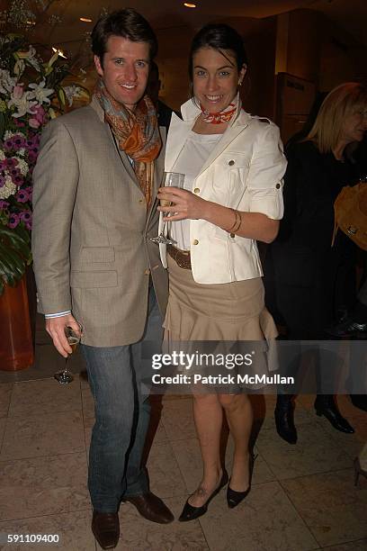 Jeffrey Caldwell and Kelley McMillan attend SAKS FIFTH AVENUE and BROADWAY BOOKS Celebrate the Launch of Jill Kargman and Carrie Karasyov's WOLVES IN...
