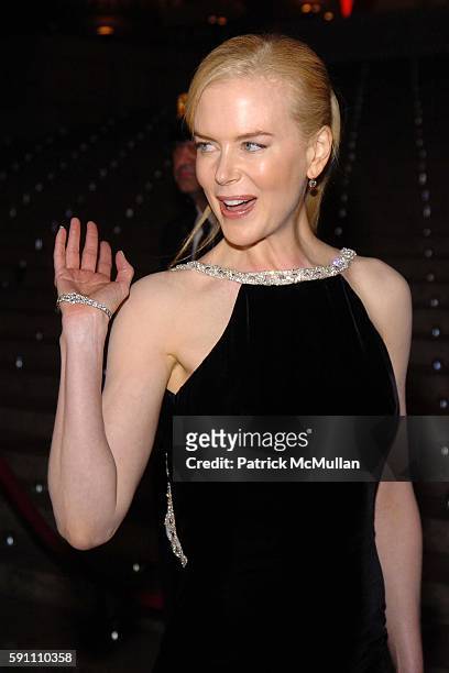 Nicole Kidman attends Vanity Fair hosts their Tribeca Film Festival dinner at The State Supreme Courthouse on April 20, 2005 in New York City.