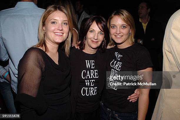 Katie Dukes, Jane Milner and Megan Milner attend After-Party for the Zang Toi Fall 2005 Fashion Show Supporting The Hemangioma Treatment Foundation...
