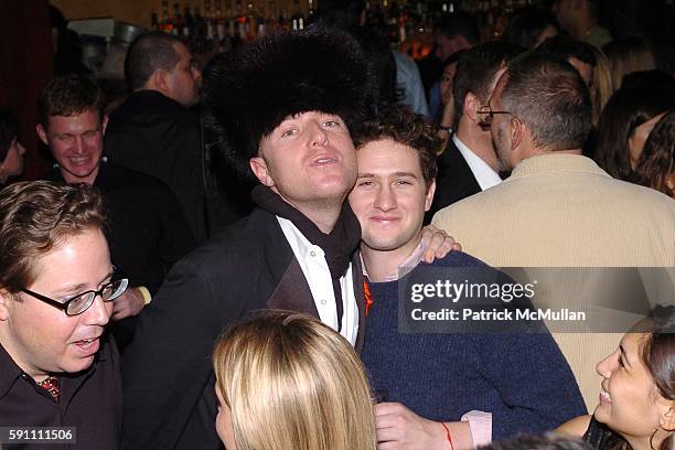 Krystian von Speidel and Sturgis Adams attend After-Party for the Zang Toi Fall 2005 Fashion Show Supporting The Hemangioma Treatment Foundation at...