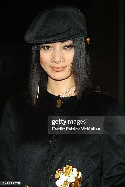 Bai Ling attends Preview of Sculptor Robert Graham's Collective Work Featuring His Acclaimed Female Form Pieces at Ace Gallery on February 23, 2005...