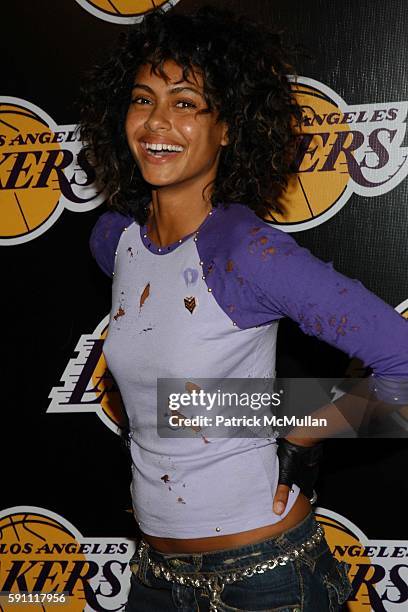 Shakara Ledard attends LA Lakers and Celebrities come together for the 2nd annual Las Vegas Casino Night Celebrity Poker challenge benefiting the LA...