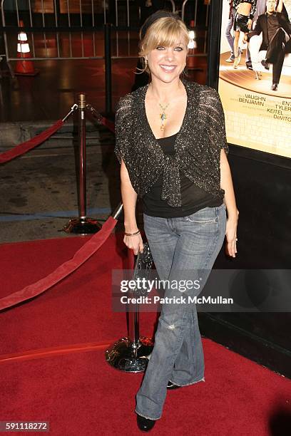 Jennifer Aspen attends Be Cool Worldwide Premiere at Graumans Chinese Theatre on February 14, 2005 in Hollywood, California.