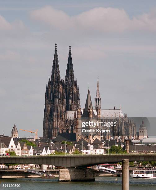 koln or cologne cathedral - germany europe - cologne cathedral stock-fotos und bilder