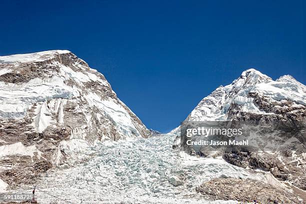 mt everest, nepal - base camp stock pictures, royalty-free photos & images