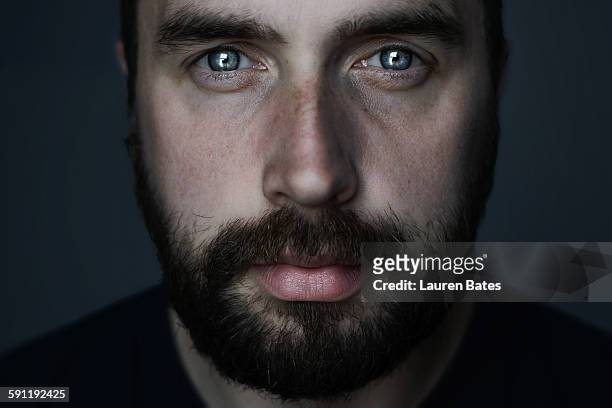 man with beard - animal head stock pictures, royalty-free photos & images