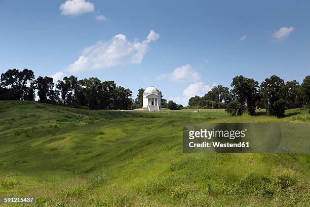 usa, mississippi, vicksburg, national cemetery - englischer garten stock pictures, royalty-free photos & images