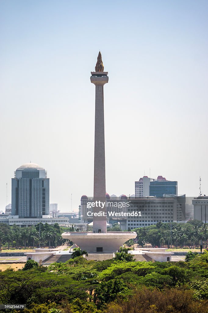 Indonesia, Jakarta, Merdeka Square, Natinal Monument Monas