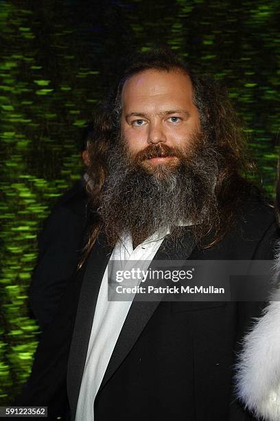 Rick Rubin attends Vanity Fair Oscar Party at Morton's Restaurant on February 27, 2005 in Los Angeles, California.