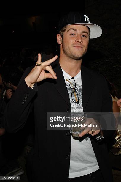Jonny Abrahams attends Paper Magazine and Jaguar 2005 to celebrate the 8th Annual Beautiful People Issue at Roosevelt Hotel on April 15, 2005 in...
