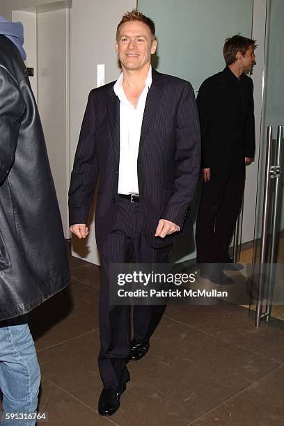 Bryan Adams attends Calvin Klein hosts a party to celebrate Bryan Adams' new photo book "American Women" to benefit The Society of Memorial...